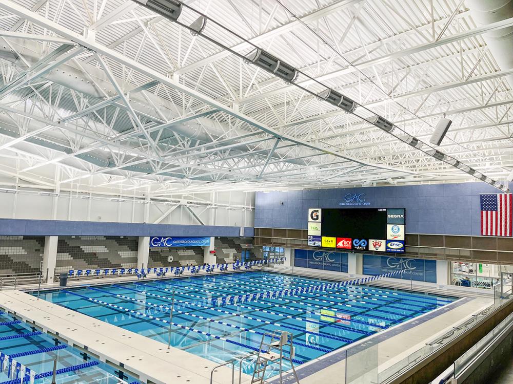 Lightruss LED Gen 2 Upgrade  - Greensboro Aquatic Center