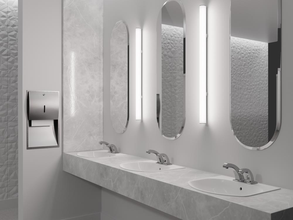 Pavo 2" Wall - Vertical Vanity Concept