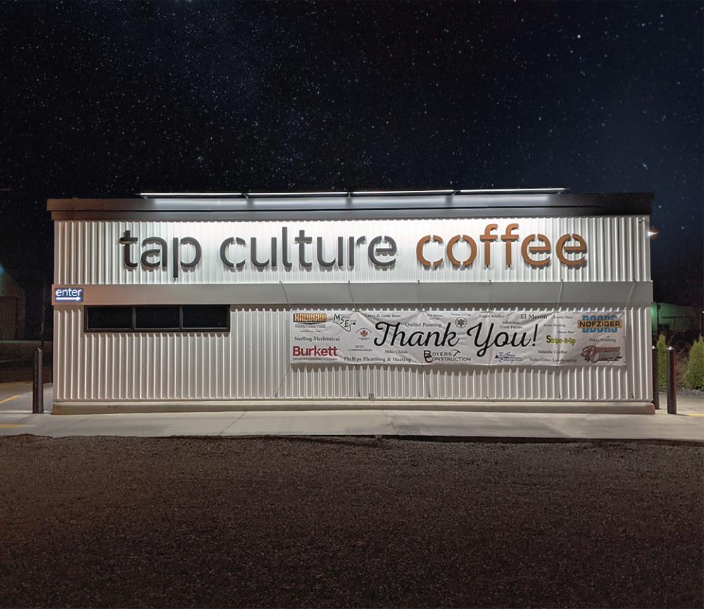 Styk Exterior (Forward Throw optic) - Tap Culture Coffee (Archbold, OH)