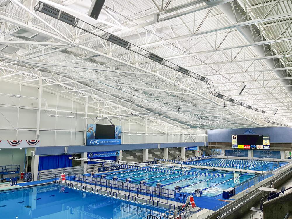 Lightruss LED Gen 2 Upgrade  - Greensboro Aquatic Center