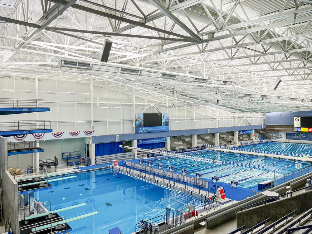 Lightruss LED Gen 2 Upgrade  - Greensboro Aquatic Center