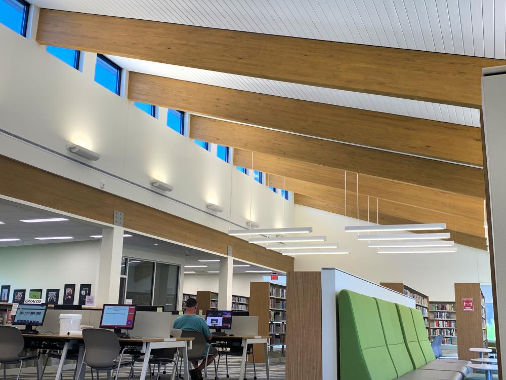 Echo Round 9.0 LED - Saugatuck-Douglas District Library