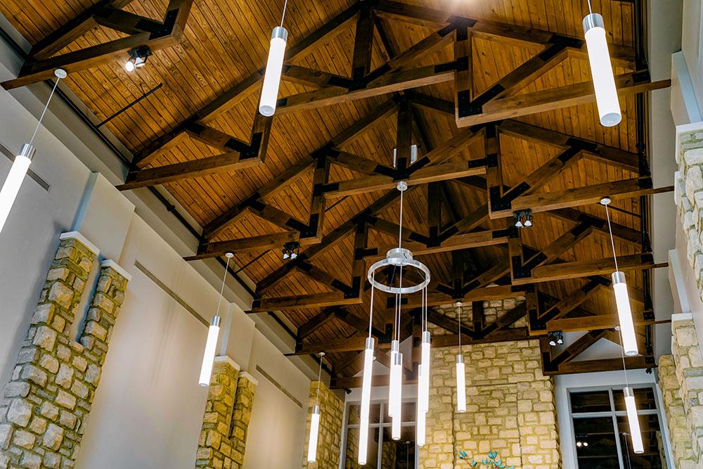 Pavo 6" & Pavo 6" Custom Chandelier - Holston Home United Methodist Home for Children