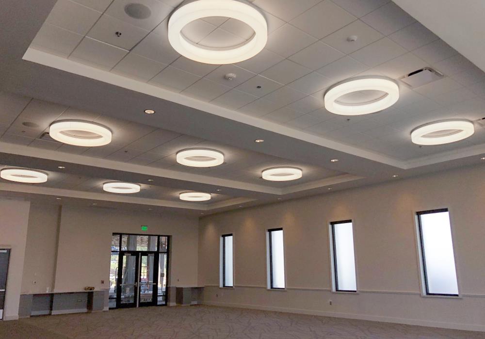 Novato Ring Ceiling - The Venue at Coosa Landing