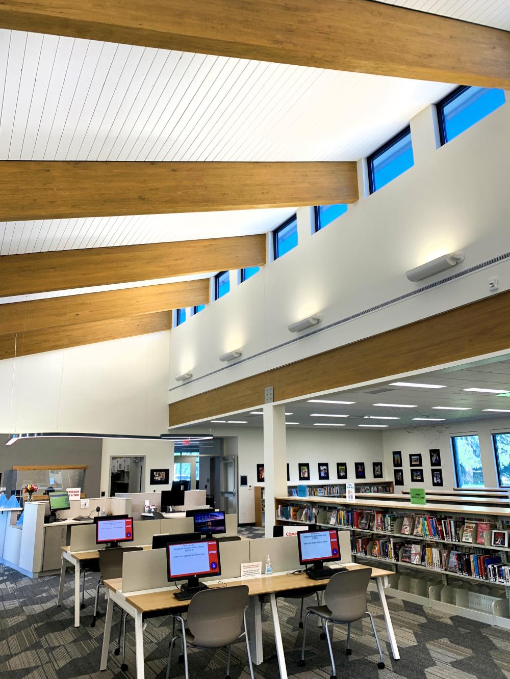 Echo Round 9.0 LED - Saugatuck-Douglas District Library