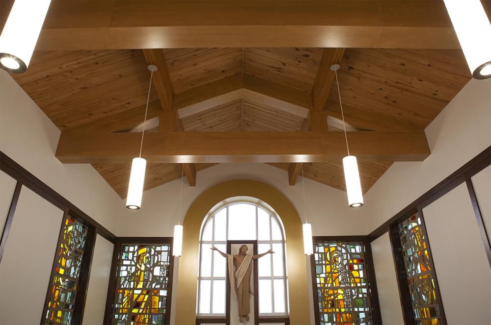 Pavo 6” & Zynn 2" Lines + Arcs (Indirect) - Lumen Christi Catholic Church